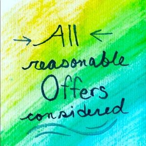 All reasonable offers considered!